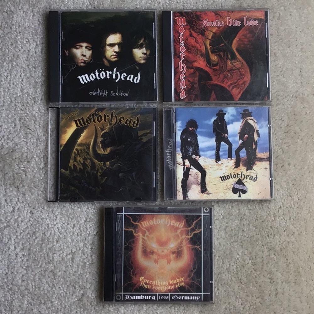 5 Vintage Motörhead CDs, 1996-2000 - Picture 16 of 16